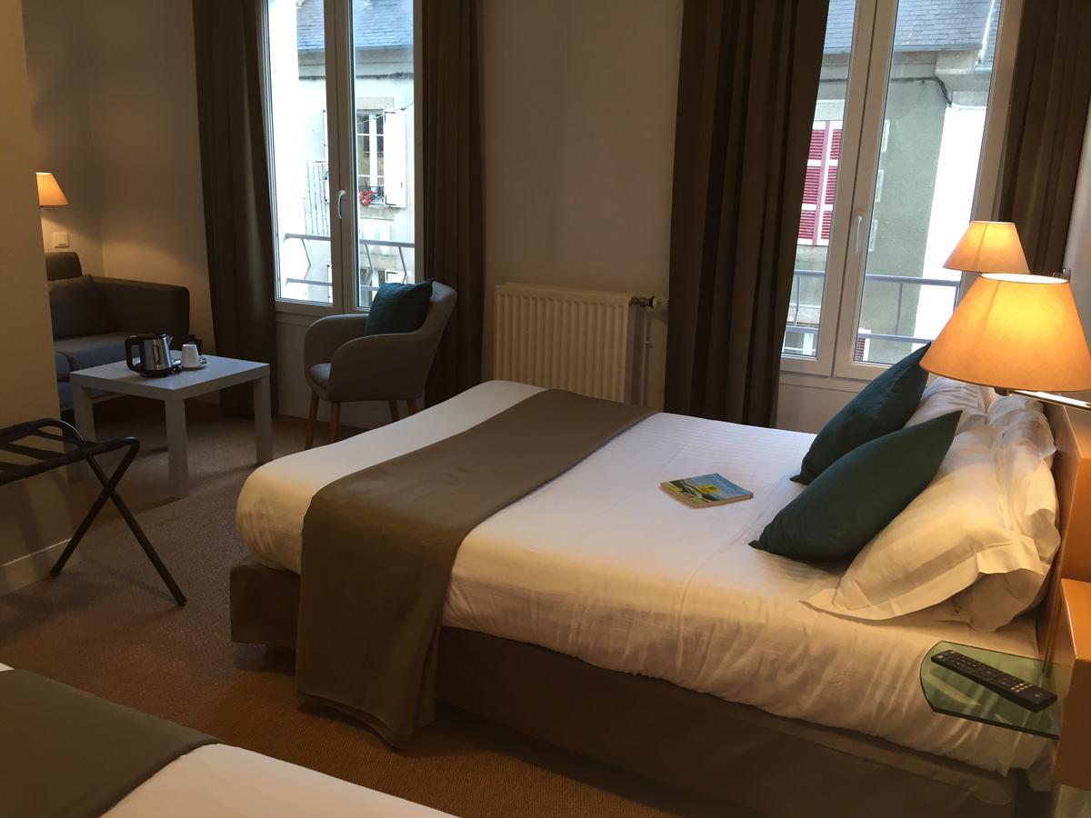 Les Voyageurs Hotel Saint-Renan Buitenkant foto