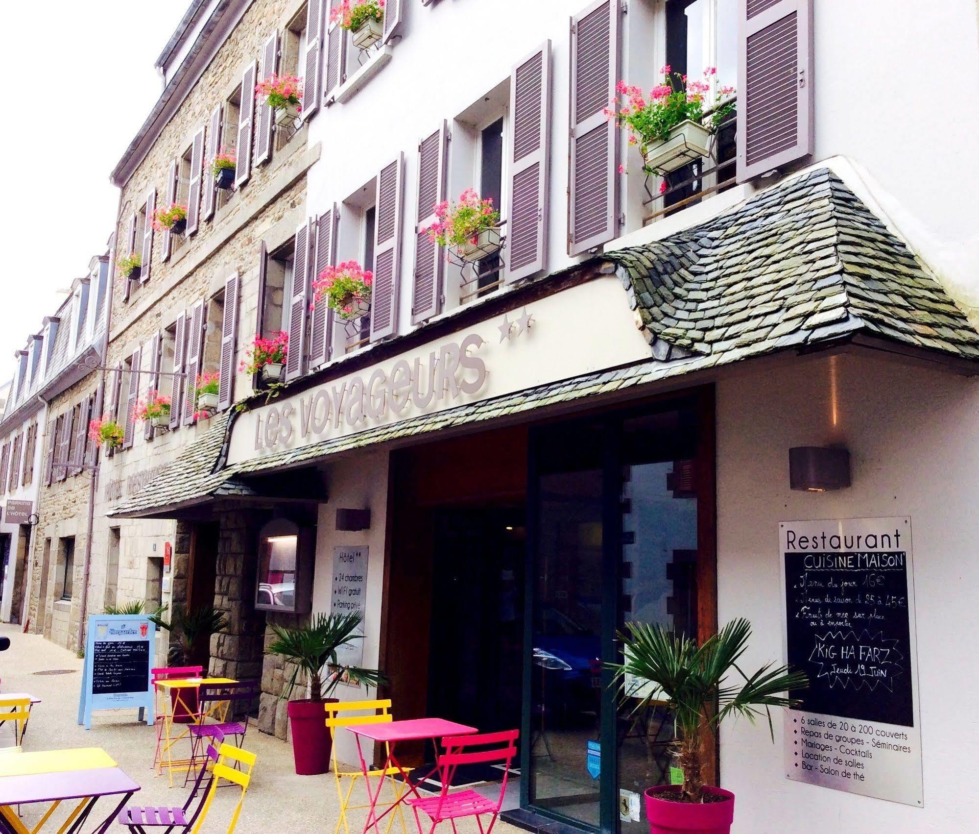 Les Voyageurs Hotel Saint-Renan Buitenkant foto