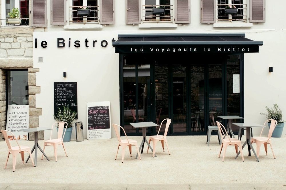 Les Voyageurs Hotel Saint-Renan Buitenkant foto